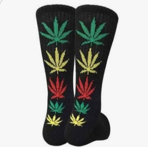 NWT Men's HUF Plantlife Crew Socks - Picture 6 of 9